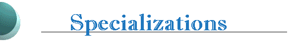 Specializations